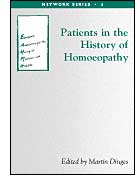 Patients in the History of Homoeopathy cover