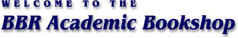Welcome to the BBR Academic Bookshop