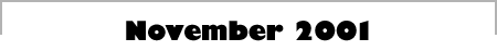 November 2001